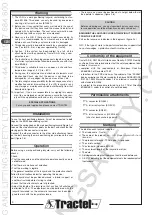 Предварительный просмотр 4 страницы Tractel LCM02 Operating And Maintenance Instructions Manual