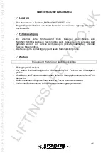 Preview for 51 page of Tractel magfor Instructions For Use Manual