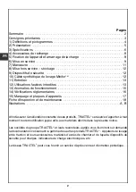 Preview for 2 page of Tractel Minifor TR10SY Operation And Maintenance Manual, Original Manual