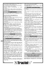 Preview for 66 page of Tractel stopfor A Operating And Maintenance Instructions Manual