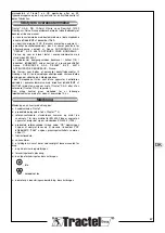 Preview for 67 page of Tractel stopfor A Operating And Maintenance Instructions Manual