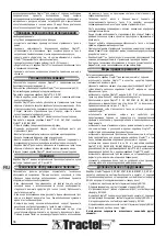 Preview for 76 page of Tractel stopfor A Operating And Maintenance Instructions Manual