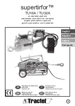 Preview for 1 page of Tractel supertirfor TU-A Series Operating And Maintenance Instructions Manual