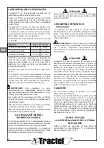 Preview for 10 page of Tractel supertirfor TU-A Series Operating And Maintenance Instructions Manual