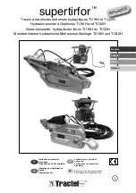 Tractel Supertirfor TU16H Operation And Maintenance Manual preview