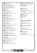 Preview for 64 page of Tractel Tempo 3 Operating And Maintenance Instructions Manual