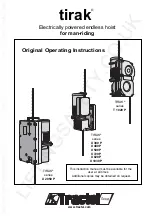 Tractel TIRAK T 1020 P Original Operating Instructions preview