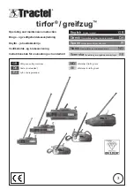 Preview for 1 page of Tractel tirfor TU-16 Operating And Maintenance Instruction Manual