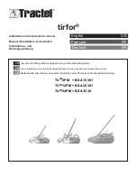 Tractel tirfor TU6P Installation And Maintenance Manual preview