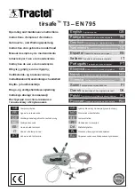 Tractel tirsafe T3 Operating And Maintenance Instructions Manual preview