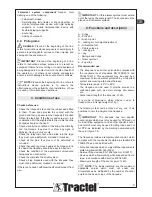 Preview for 9 page of Tractel Tracpode Installation, Operating And Maintenance Manual