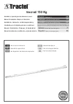 Preview for 1 page of Tractel tracrod 150 Kg Installation, Operating And Maintenance Manual