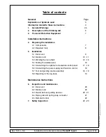 Preview for 2 page of Tractel Tractelift Type II Installation And Maintenance Instructions Manual