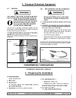 Preview for 7 page of Tractel Tractelift Type II Installation And Maintenance Instructions Manual