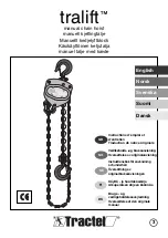 Preview for 1 page of Tractel tralift Series Manual