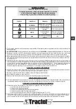 Preview for 7 page of Tractel tralift TE 1000 Operation And Maintenance Manual