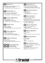 Preview for 32 page of Tractel Tralift Operation And Maintenance Manual