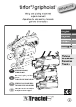 Preview for 1 page of Tractel trifor/griphoist T-508D Operation And Maintenance Manual, Original Manual