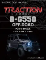 Предварительный просмотр 1 страницы Traction Hobby B-G550 Instruction Manual