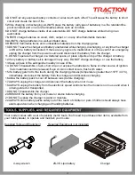 Предварительный просмотр 5 страницы Traction Hobby B-G550 Instruction Manual