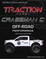 Preview for 1 page of Traction Hobby Cragsman C Off-Road Performance Instruction Manual