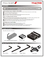 Preview for 2 page of Traction Hobby Founder II Off-Road Performance Instruction Manual