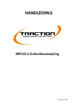 Предварительный просмотр 44 страницы TRACTION MPL50-Li Instruction Manual