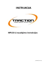 Предварительный просмотр 103 страницы TRACTION MPL50-Li Instruction Manual