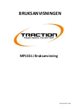 Предварительный просмотр 110 страницы TRACTION MPL50-Li Instruction Manual