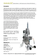 Preview for 2 page of Tractive Pentruder 3P8 Operator'S Manual