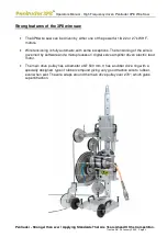 Preview for 3 page of Tractive Pentruder 3P8 Operator'S Manual