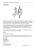 Preview for 2 page of Tractive Pentruder Operator'S Manual