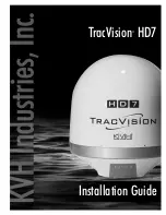 Preview for 1 page of TracVision HD7 Installation Manual