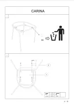 Предварительный просмотр 4 страницы TRADE POINT CARINA 6756782050 Assembly Instructions Manual