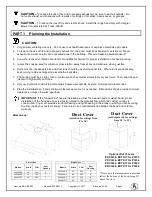 Preview for 3 page of Trade-wind P32303RC Installation Instructions & Use & Care Manual