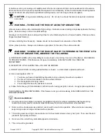 Preview for 2 page of Trade-wind P7200 Series Installation Instructions & Use & Care Manual