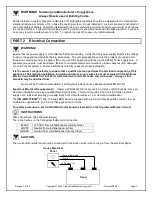 Preview for 7 page of Trade-wind P7200 Series Installation Instructions & Use & Care Manual