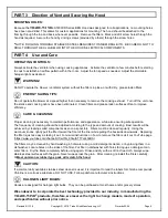 Preview for 8 page of Trade-wind S7200CD Series Installation Instructions & Use & Care Manual