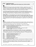 Preview for 7 page of Trade-wind VSL430 BF Installation Instructions & Use & Care Manual