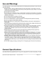 Preview for 2 page of Tradecraft Specialties AP-14 Instruction Manual