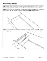 Предварительный просмотр 5 страницы Tradecraft Specialties BASEBL-1 Instruction Manual