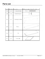 Preview for 4 page of Tradecraft Specialties BXSHLF-1 Instruction Manual