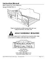 Tradecraft Specialties DUMPTR-11 Instruction Manual предпросмотр