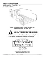 Tradecraft Specialties DUMPTR-4 Instruction Manual предпросмотр