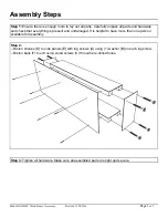 Preview for 5 page of Tradecraft Specialties GASHLF-7 Instruction Manual