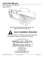 Tradecraft Specialties JEEP-5 Instruction Manual preview