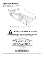 Tradecraft Specialties M3KGTD-1 Instruction Manual предпросмотр