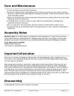 Preview for 3 page of Tradecraft Specialties PNYCAR-3 Instruction Manual