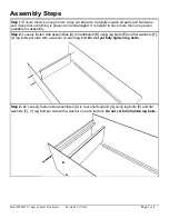 Предварительный просмотр 5 страницы Tradecraft Specialties SPSHTL-3 Instruction Manual