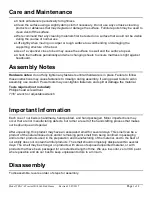 Preview for 3 page of Tradecraft Specialties TRAC-6 Instruction Manual